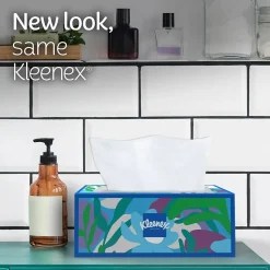 Kleenex Standard Facial Tissue, 2-Ply, 160 Sheets/Box, 3 Boxes/Pack (54303)