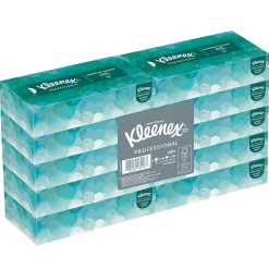 Kleenex Standard Facial Tissues, 2-Ply, 100 Sheets/Box, 10 Boxes/Pack (13216)
