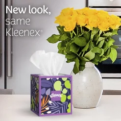 Kleenex Ultra Soft Facial Tissues, 3-Ply, 60 Sheets/Box, 27 Boxes/Pack (54277)