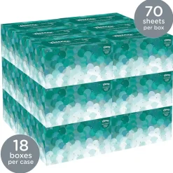 Kleenex Ultra Soft Hand Towels, 1-ply, 70 Sheets/Box, 18 Boxes/Carton (11268)