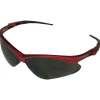 KleenGuard Nemesis Safety Eyewear, Polycarbonate, Smoke, Red (22611)