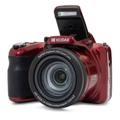 Kodak PIXPRO 20MP Bridge Digital Camera, 42x Optical Zoom, Red (AZ425-RD)
