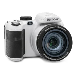 Kodak PIXPRO 20MP Digital Bridge Camera, 42x Optical Zoom, White, (AZ425-WH)
