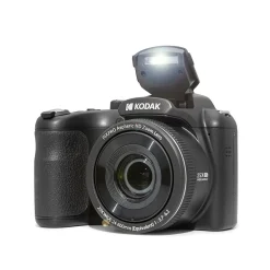 Kodak PIXPRO 16MP Digital Bridge Camera, 25x Optical Zoom, Black (AZ255-BK)