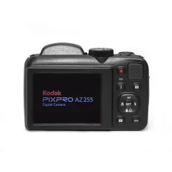 Kodak PIXPRO 16MP Digital Bridge Camera, 25x Optical Zoom, Black (AZ255-BK)