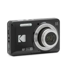 Kodak PIXPRO 16MP Point and Shoot Digital Camera, 5x Optical Zoom, Black (FZ55-BK)