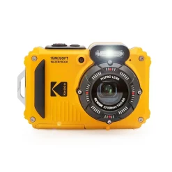 Kodak PIXPRO 16MP Rugged Waterproof Digital Camera, 4x Optical Zoom, Yellow (WPZ2-YL)