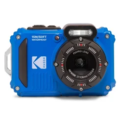 Kodak PIXPRO 16MP Rugged Waterproof Digital Camera, 4x Optical Zoom, Blue (WPZ2-BL)