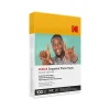 Kodak Snapshot Glossy Photo Paper, 4" x 6", 100 Sheets/Pack (41305)