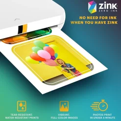 Kodak Zink Premium Pre-Cut Sticker Photo Paper, 2