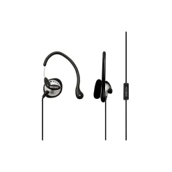 Koss KSC22I Wired Ear Clip Headphone, Black/Silver