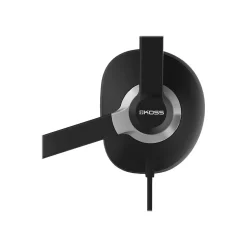 Koss Stereo Headset, Over-the-Head, Black (CS300USB)
