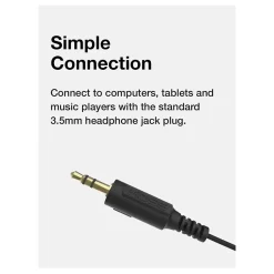 Koss UR29 Over-Ear Mix Jockey Headphone with In-Line Mic, Silver (Y77570)