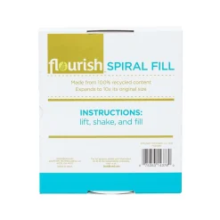 Kraft Brown Paper Roll Spiral Fill, 1 cu. ft., 6/Pack (287539)