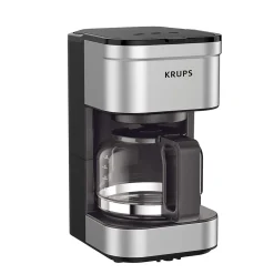 Krups Simply Brew 5-Cups Automatic Drip Coffee Maker, Stainless Steel (KM202855)