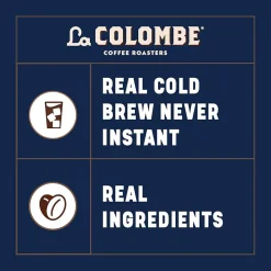 La Colombe Caffeinated Cold Brew Coffee, Black, Medium Roast, 11 oz., 12/Carton (PPPURC1205)