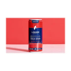 La Colombe Nitro Extra Bold Caffeinated Cold Brew Coffee, Dark Roast, 9 fl. oz., 12/Carton (PPPURC1232)