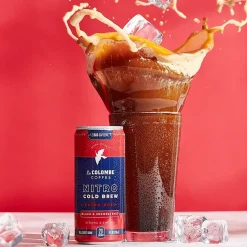 La Colombe Nitro Extra Bold Caffeinated Cold Brew Coffee, Dark Roast, 9 fl. oz., 12/Carton (PPPURC1232)