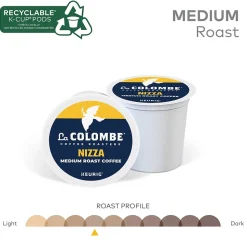 La Colombe Nizza Coffee Keurig® K-Cup® Pods, Medium Roast, 80/Carton (5000380612CT)