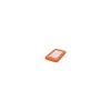 LaCie Rugged Mini 5TB External USB 3.0 Portable Hard Drive, Silver/Orange (STJJ5000400)