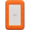 LaCie Rugged Secure 2TB External Hard Drive Portable USB-C USB 3.0 Shock Resistant Encryption Mac PC, Orange (STFR2000403)