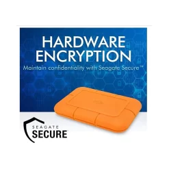 LaCie Rugged SSD STHR500800 500GB USB 3.1 Gen 2 / Thunderbolt 3 External Solid State Drive