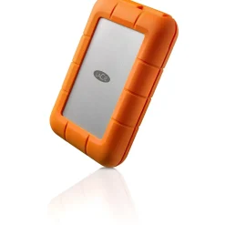 LaCie Rugged 1TB USB 3.0 External Hard Drive, Orange (STFR1000800)
