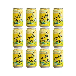 LaCroix Diet Lemon Soft Soda, 12 Oz., 12/Pack (WNT65433)
