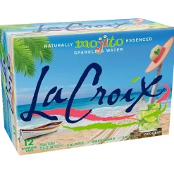 Lacroix Mojito Sparkling Water, 12 fl. oz., 24 Cans/Carton (15021-844)