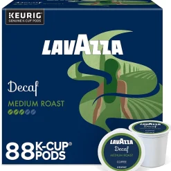 Lavazza Classico Decaf Coffee Keurig® K-Cup® Pods, Medium Roast, 88/Carton (5000382581CT)