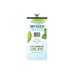 Lavazza Cucumber Lime Mint Infused Water, Flavia Freshpack, 100/Carton (48051)