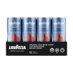 Lavazza Nitro Fruity Cold Brew Coffee, Medium Roast, 7 fl. oz., 12/Carton (2132)
