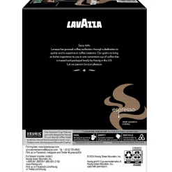 Lavazza Perfetto Espresso Coffee Keurig® K-Cup® Pods, Dark Roast, 22/Box (6000)