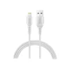 LAX Gadgets Lightning to USB Cable for iPhone/iPad/iPod touch, Silver (LX-4SL)