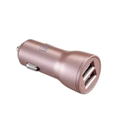 LAX Gadgets MFI Certified 6ft Charger with Car Charger Rose Gold (MFICAR6FT-ROS)