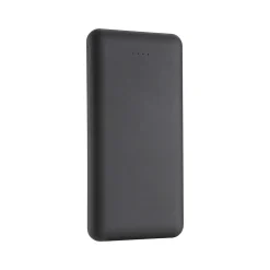 LAX Gadgets Ultra Slim USB Power Bank, 12000mAh, Black (RB12KBK)