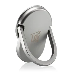 LAX Gadgets Universal Phone Ring Holder Stand Silver (RINGORBIT-SLV)