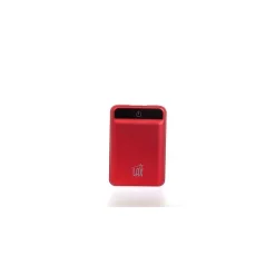 LAX Pro Mini 10000mAh Portable Power Bank - 2x High-Speed 5V/2A USB Charging Ports – Tablets and Phones (Red) (LAXCMPPB10K-RED)