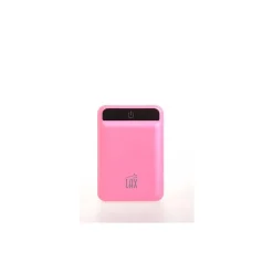 LAX Pro Mini 10000mAh Portable Power Bank - 2x High-Speed 5V/2A USB Charging Ports (Rose Gold) (LAXCMPPB10K-ROS)