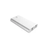 LAX Pro Portable Charger Battery Backup 16800mAh with 4 High Speed Charging 2.1A USB Ports (Silver) (LAXPB16800-SLV)