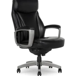 La-Z-Boy Arcadian Bonded Leather Executive Chair, Black (60009)