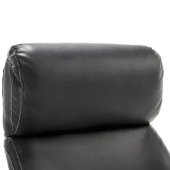 La-Z-Boy Greyson Ergonomic Bonded Leather Swivel Executive Chair, Black (CHR10086B)