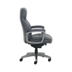 La-Z-Boy Leather Swivel Executive Chair, Gray (51446XX)