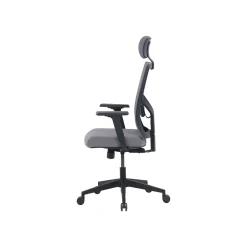 La-Z-Boy Mesh Back Molded Foam Computer and Desk Chair, Gray (51448)