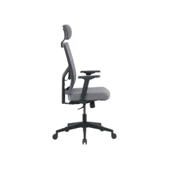 La-Z-Boy Mesh Back Molded Foam Computer and Desk Chair, Gray (51448)