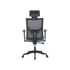 La-Z-Boy Mesh Back Molded Foam Computer and Desk Chair, Gray (51448)