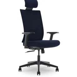 La-Z-Boy Mesh Swivel Executive Chair, Navy (51489-NVY)