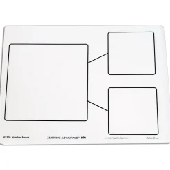 Learning Advantage Dry Erase Boards - Number Bond - 10 Per Set - 2 Sets (CTU7300-2)