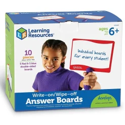 Learning Resources Dry-Erase Boards, Answer Boards (LER0647)