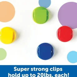 Learning Resources Super Strong Magnetic Clips 1.5